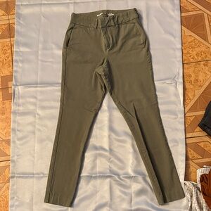 Woman Olive Green Pants